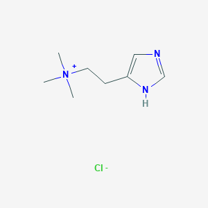 2-(1H-Imidazol-5-yl)-N,N,N-trimethylethan-1-aminium chloride