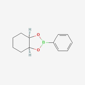 (3aS,7aR)-2-phenyl-3a,4,5,6,7,7a-hexahydrobenzo[d][1,3,2]dioxaborole