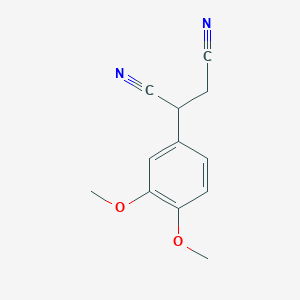 2-(3,4-Dimethoxyphenyl)butanedinitrile