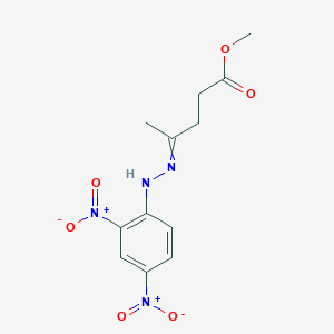 Methyl 4-[2-(2,4-dinitrophenyl)hydrazinylidene]pentanoate