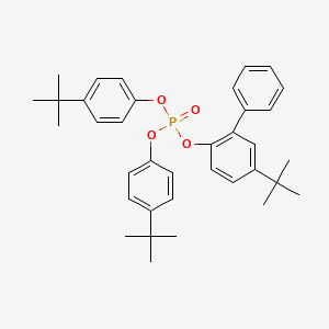 5-Tert-butylbiphenyl-2-yl bis(4-tert-butylphenyl) phosphate