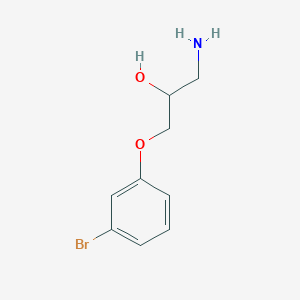 1-Amino-3-(3-bromophenoxy)propan-2-ol