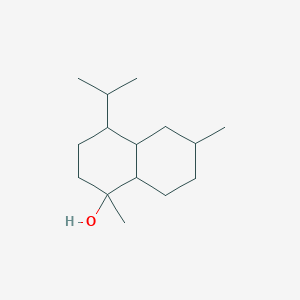 1,6-Dimethyl-4-(propan-2-yl)decahydronaphthalen-1-ol