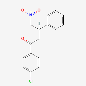 1-(4-Chlorophenyl)-4-nitro-3-phenylbutan-1-one