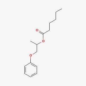 1-Phenoxypropan-2-yl hexanoate