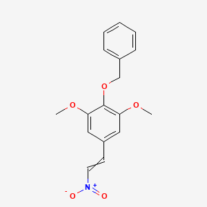 2-(Benzyloxy)-1,3-dimethoxy-5-(2-nitroethenyl)benzene