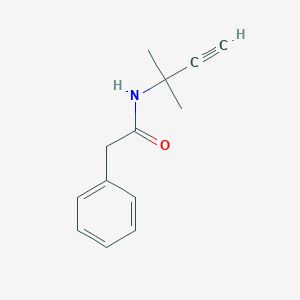 N-(1,1-Dimethylpropynyl)phenylacetamide