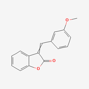 3-[(3-Methoxyphenyl)methylidene]-1-benzofuran-2-one