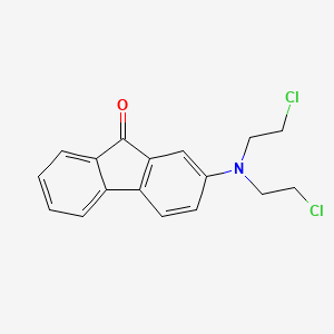 2-[Bis(2-chloroethyl)amino]fluoren-9-one