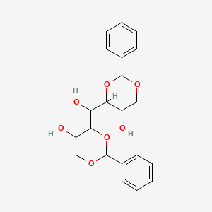 4-[hydroxy-(5-hydroxy-2-phenyl-1,3-dioxan-4-yl)methyl]-2-phenyl-1,3-dioxan-5-ol