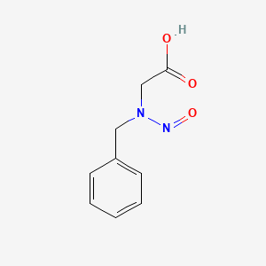 [Benzyl(nitroso)amino]acetic acid