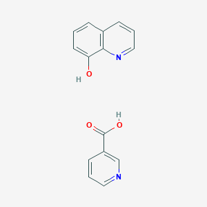 Pyridine-3-carboxylic acid; quinolin-8-ol