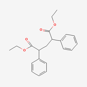 Diethyl 2,4-diphenylpentanedioate