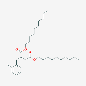 Didecyl 2-[(2-methylphenyl)methyl]butanedioate