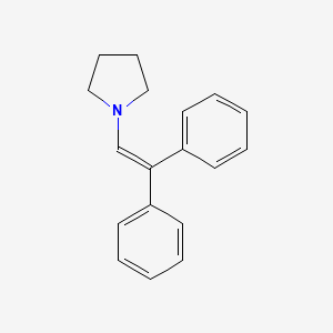 1-(2,2-Diphenylethenyl)pyrrolidine