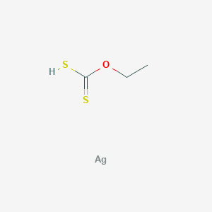 O-Ethyl hydrogen carbonodithioate--silver (1/1)