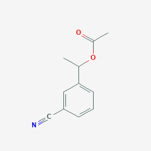 1-(3-Cyanophenyl)ethyl acetate