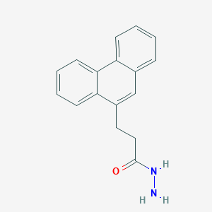 9-Phenanthrenepropionic acid, hydrazide