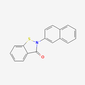 2-Naphthalen-2-yl-1,2-benzothiazol-3-one