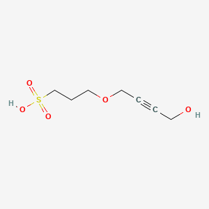 1-Propanesulfonic acid, 3-[(4-hydroxy-2-butynyl)oxy]-