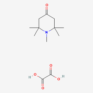 Oxalic acid;1,2,2,6,6-pentamethylpiperidin-4-one