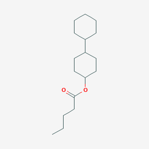 1,1'-Bi(cyclohexyl)-4-yl pentanoate