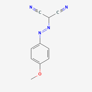 [(e)-(4-Methoxyphenyl)diazenyl]propanedinitrile