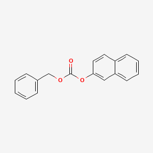 molecular formula C18H14O3 B15488796 Benzyl naphthalen-2-yl carbonate CAS No. 7107-60-0