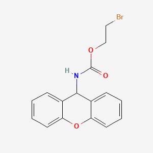 2-Bromoethyl 9h-xanthen-9-ylcarbamate