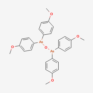 Tetrakis(4-methoxyphenyl)diarsoxane