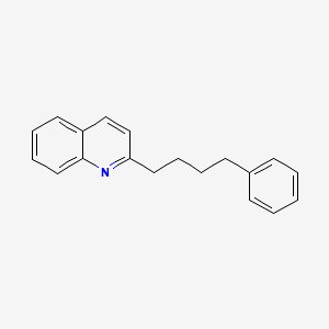 B15488856 2-(4-Phenylbutyl)quinoline CAS No. 5426-20-0