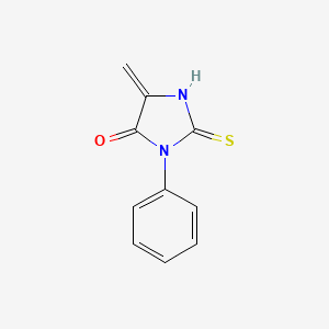 5-Methylidene-3-phenyl-2-sulfanylideneimidazolidin-4-one