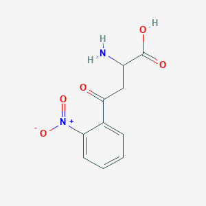 2-Amino-4-(2-nitrophenyl)-4-oxobutanoic acid