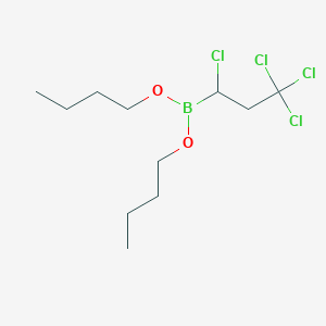 Dibutyl (1,3,3,3-tetrachloropropyl)boronate