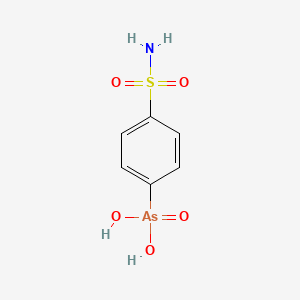 (4-Sulfamoylphenyl)arsonic acid