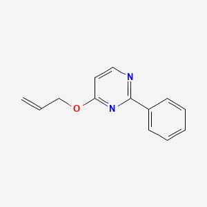 2-Phenyl-4-prop-2-enoxypyrimidine