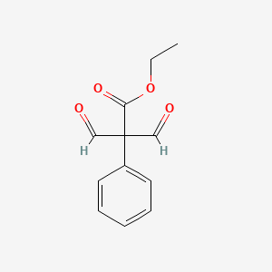 Ethyl 2-formyl-3-oxo-2-phenylpropanoate