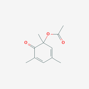 1,3,5-Trimethyl-6-oxocyclohexa-2,4-dien-1-yl acetate