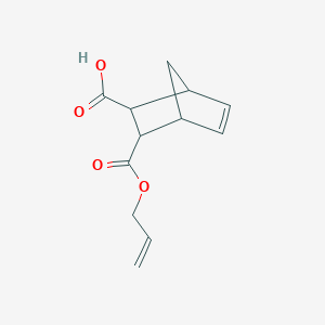 3-[(Prop-2-en-1-yloxy)carbonyl]bicyclo[2.2.1]hept-5-ene-2-carboxylic acid