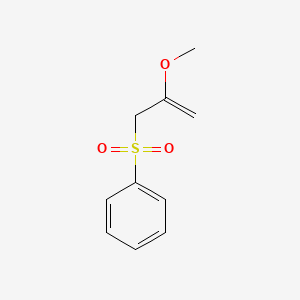 (2-Methoxyprop-2-ene-1-sulfonyl)benzene