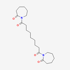 1,9-Bis(2-oxoazepan-1-YL)nonane-1,9-dione