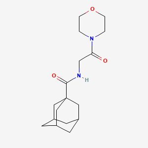 N-(2-Morpholin-4-YL-2-oxo-ethyl)adamantane-1-carboxamide