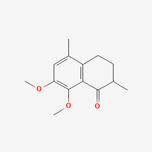 7,8-Dimethoxy-2,5-dimethyl-3,4-dihydronaphthalen-1(2H)-one