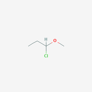 molecular formula C4H9ClO B15489902 1-Chloro-1-methoxypropane CAS No. 5739-14-0