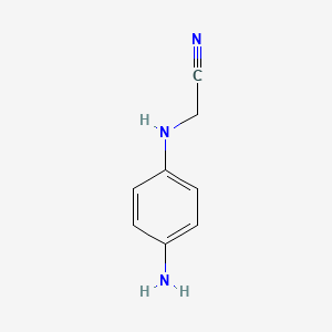 [(4-Aminophenyl)amino]acetonitrile