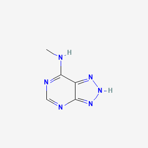 N-methyl-2H-triazolo[4,5-d]pyrimidin-7-amine