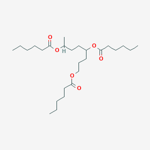 Octane-1,4,7-triyl trihexanoate