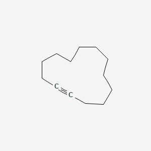 molecular formula C13H22 B15490024 Cyclotridecyne CAS No. 5601-68-3