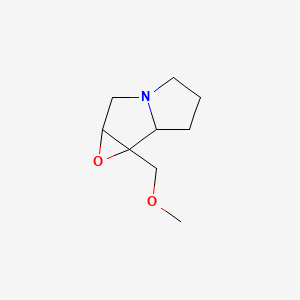 6b-(Methoxymethyl)hexahydro-2h-oxireno[a]pyrrolizine