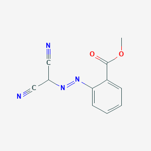 Methyl 2-(dicyanomethyldiazenyl)benzoate